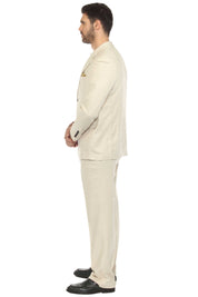Mojito Reserve Men's Textured Stretch Linen Blend Suit
