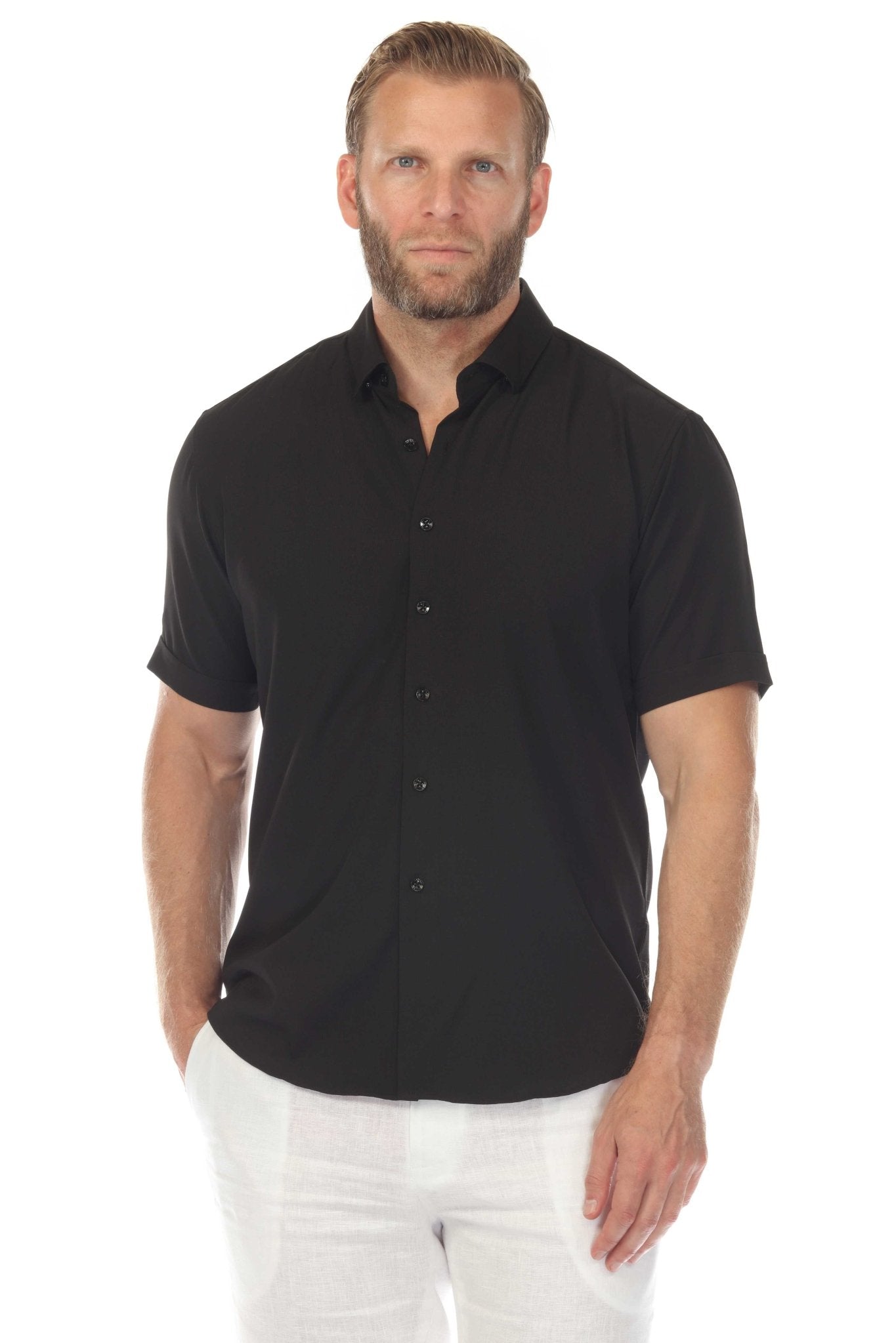 Men’s Classic 4-Way Stretch Short Sleeve Shirt