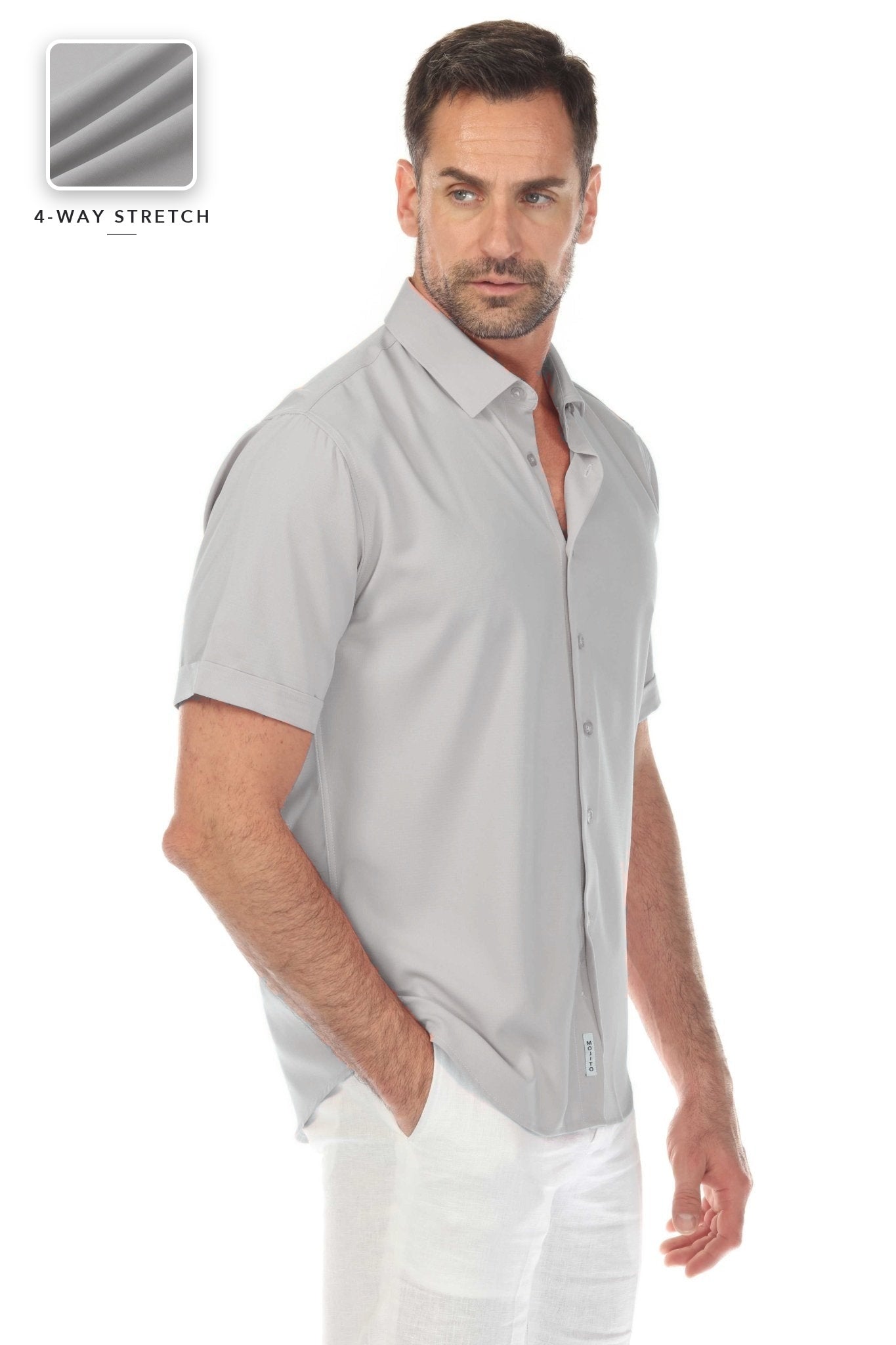 Classic 4-Way Stretch Short Sleeve Shirt