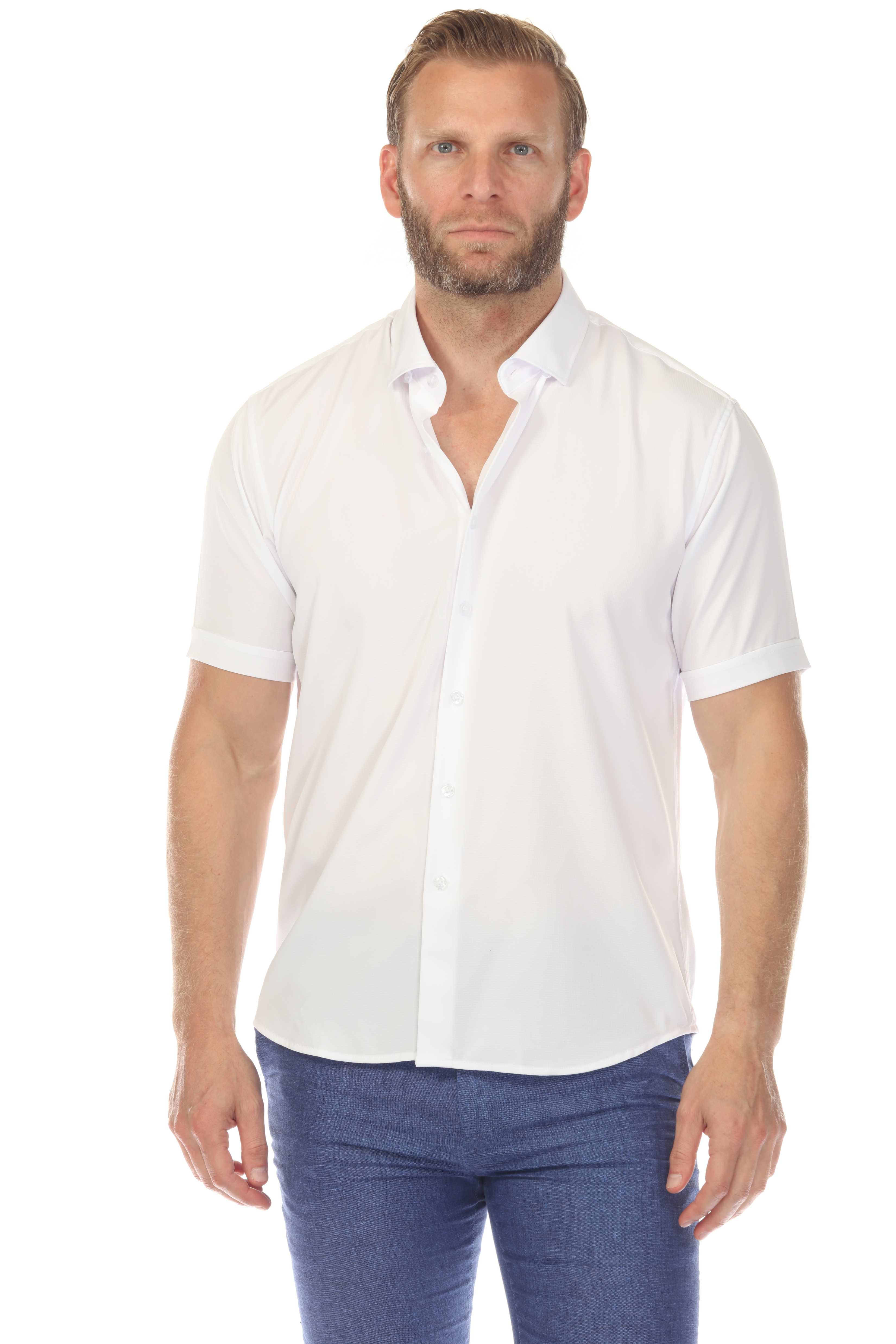 Men’s Classic 4-Way Stretch Short Sleeve Shirt