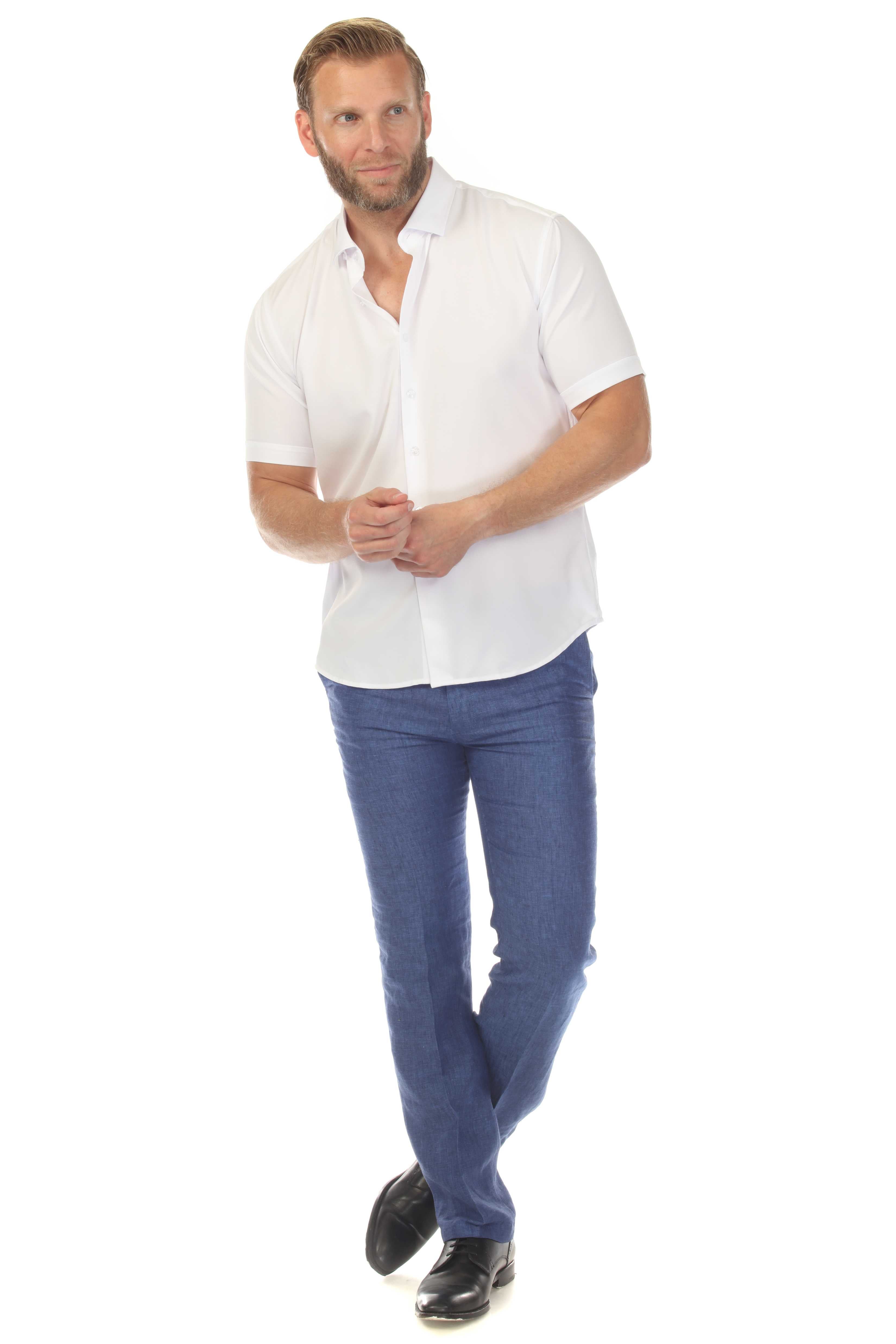 Men’s Classic 4-Way Stretch Short Sleeve Shirt