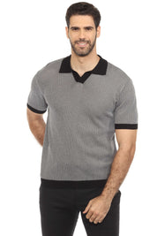 Mojito Stylish Premium Knit Polo Shirt with Contrast Color Combination