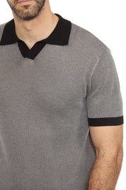 Mojito Stylish Premium Knit Polo Shirt with Contrast Color Combination