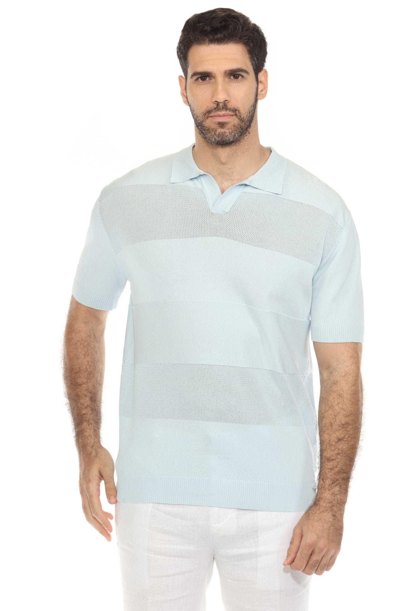 Men's Stylish Premium Knit Polo Shirt