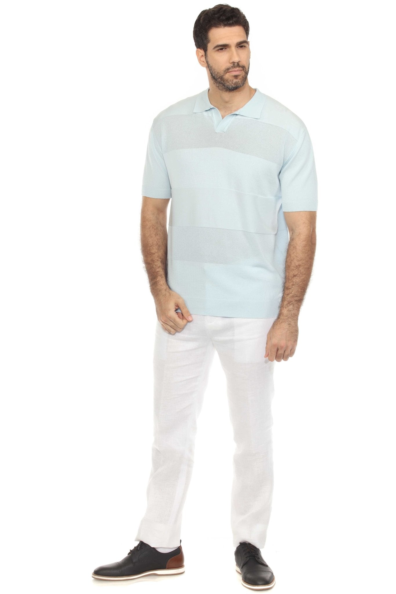 Men's Stylish Premium Knit Polo Shirt