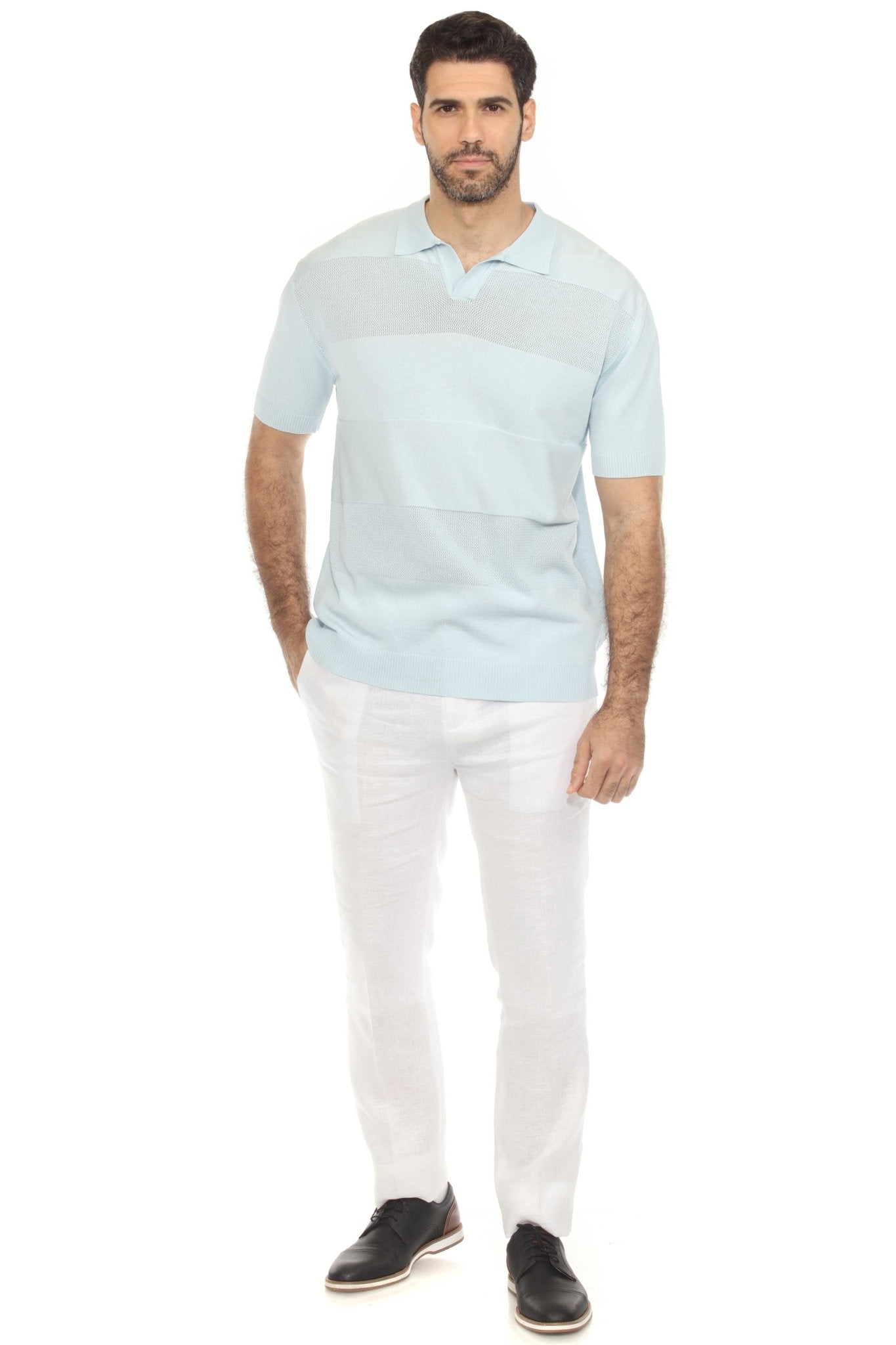 Men's Stylish Premium Knit Polo Shirt