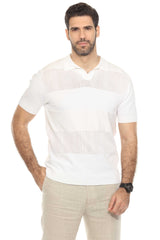 Polo de punto premium elegante para hombre