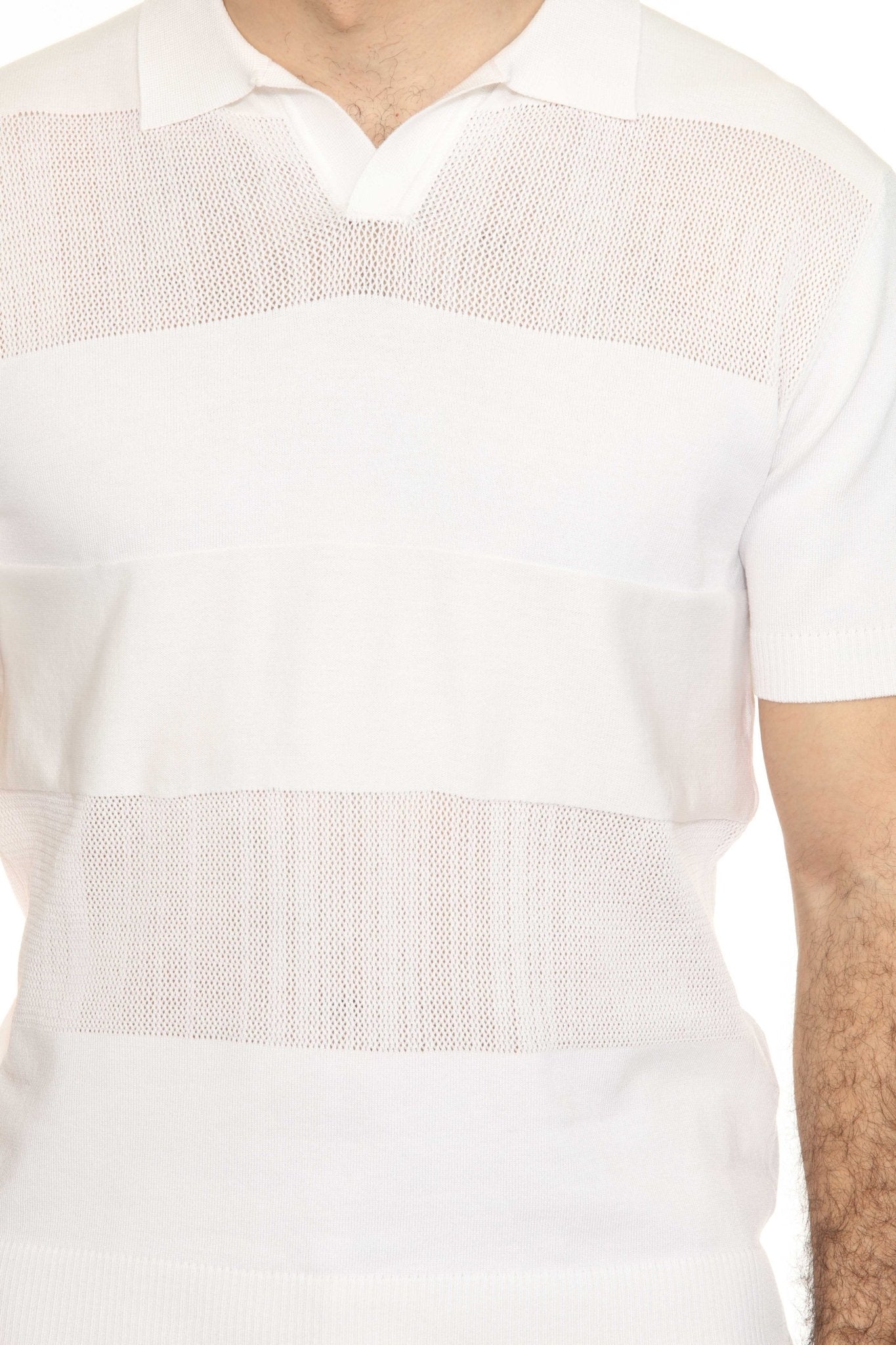 Men's Stylish Premium Knit Polo Shirt