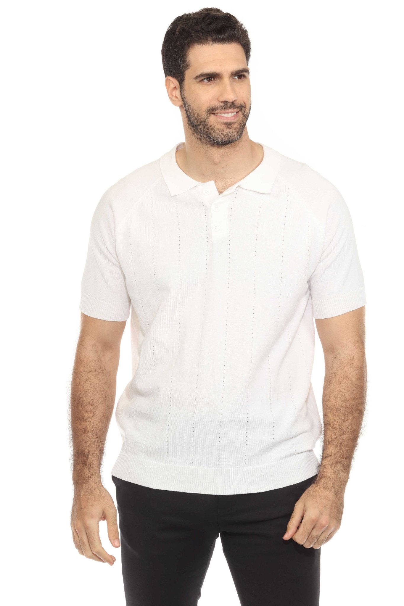 Men's Stylish Premium Knit Polo Shirt