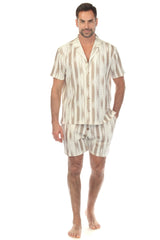 Button-Down Knit Cabana Set