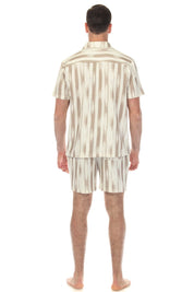 Button-Down Knit Cabana Set