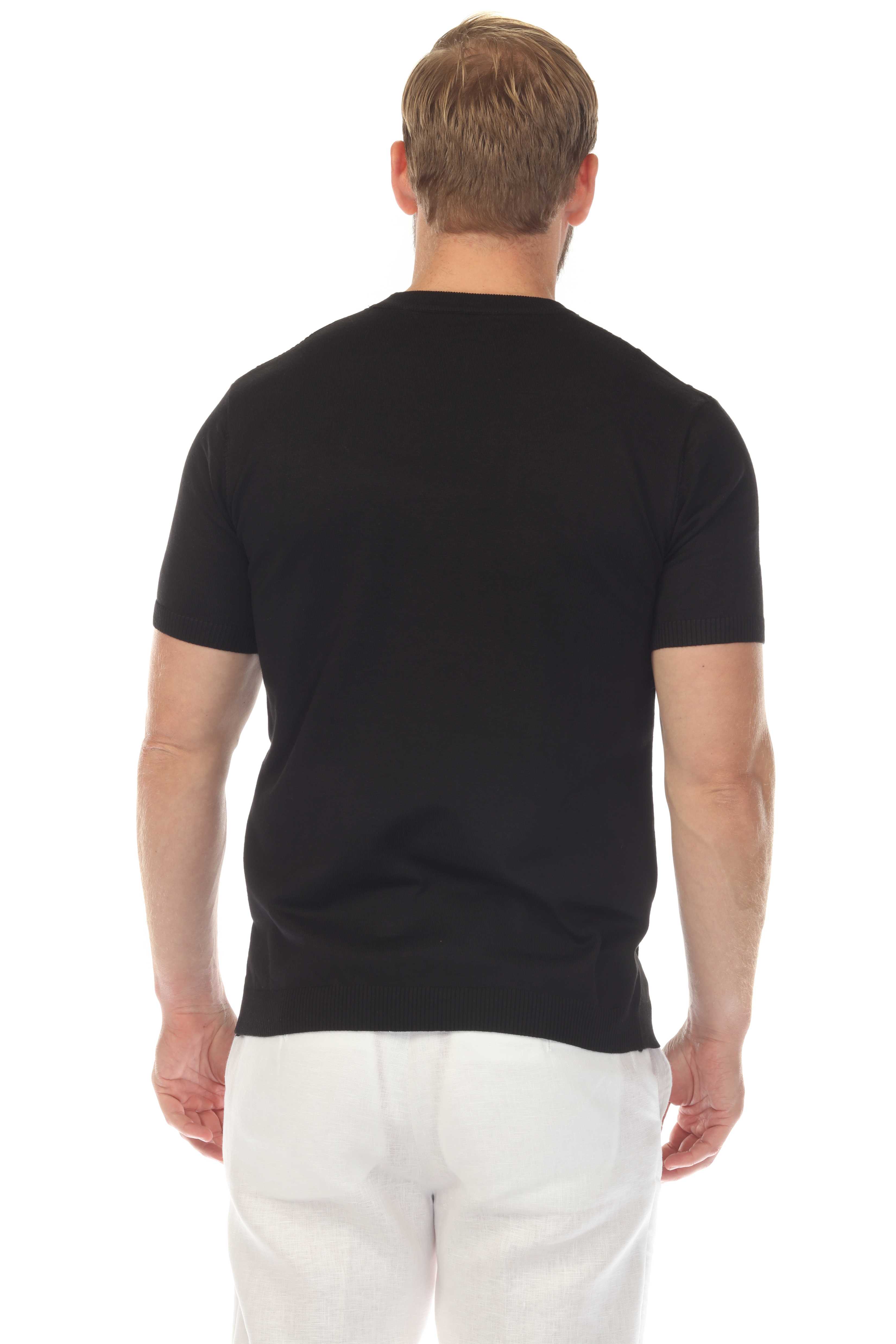 Men's Stylish Premium Knit Textured T-Shirt