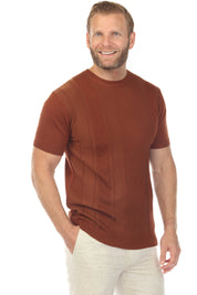 Men's Stylish Premium Knit Textured T-Shirt