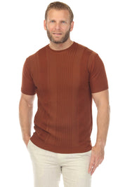 Men's Stylish Premium Knit Textured T-Shirt