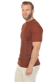 Men's Stylish Premium Knit Textured T-Shirt