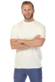 Men's Stylish Premium Knit Textured T-Shirt