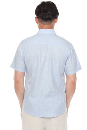 Mojito Men's Resort Style Casual Shirt Yarn Dyed Look Cotton Blend