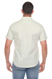 Mojito Men's Resort Style Casual Shirt Yarn Dyed Look Cotton Blend