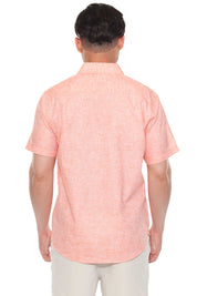 Mojito Men's Resort Style Casual Shirt Yarn Dyed Look Cotton Blend
