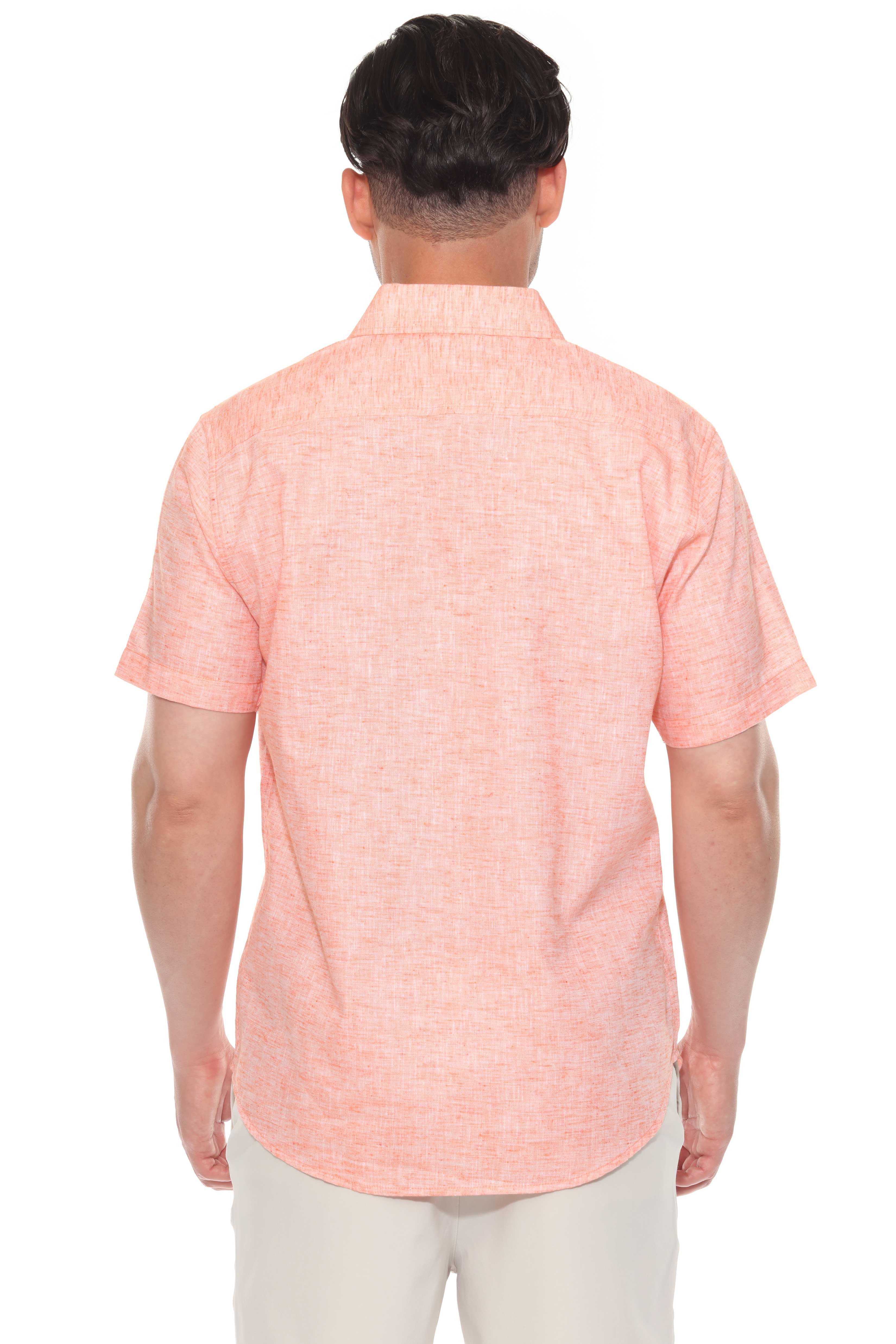 Mojito Men's Resort Style Casual Shirt Yarn Dyed Look Cotton Blend