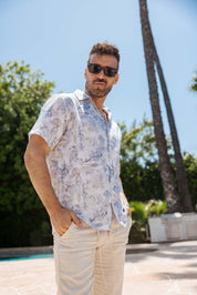 Mojito Men's Resort Style Casual Summer Print Shirt