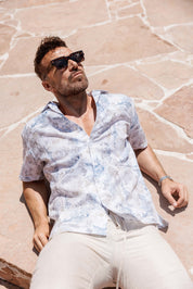 Mojito Men's Resort Style Casual Summer Print Shirt