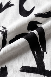 Waterbrush Print Camp Shirt Short Sleeve