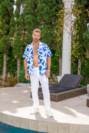 Mojito Lightweight Stretch Shirt Textured Geometric Print