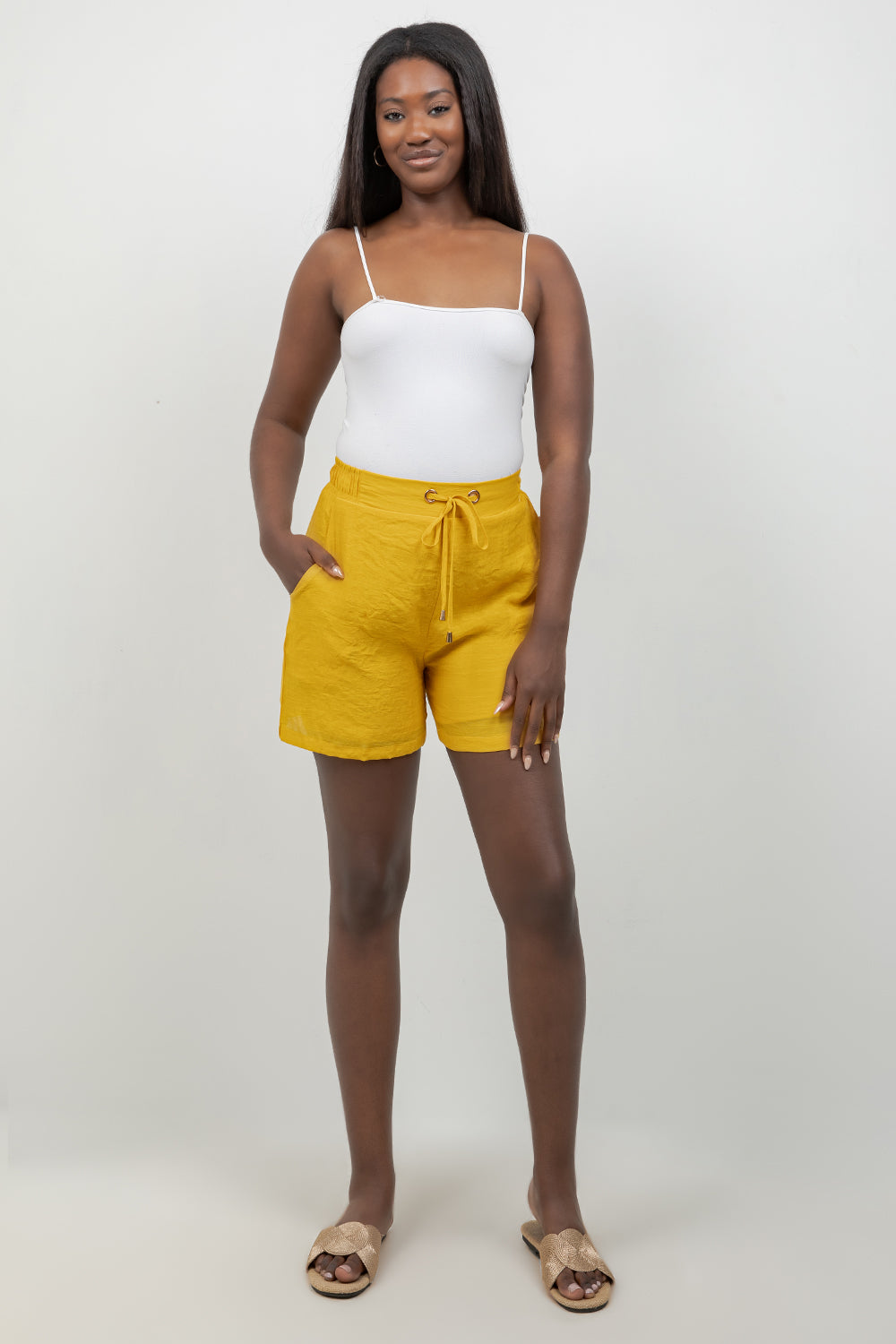 Women's Casual Short with Drawstring Waist