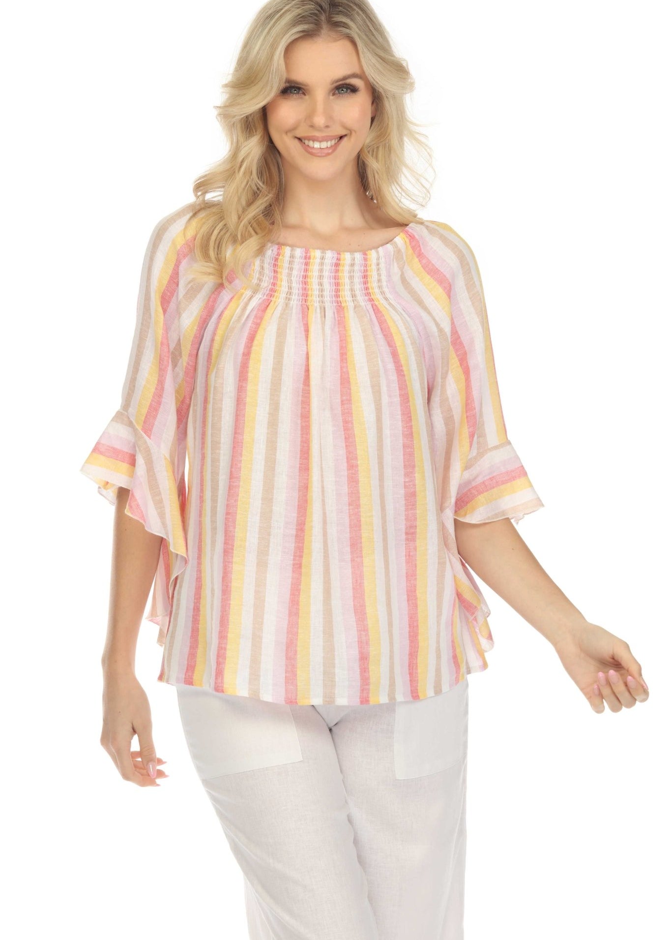 4 Flared Sleeve Blouse