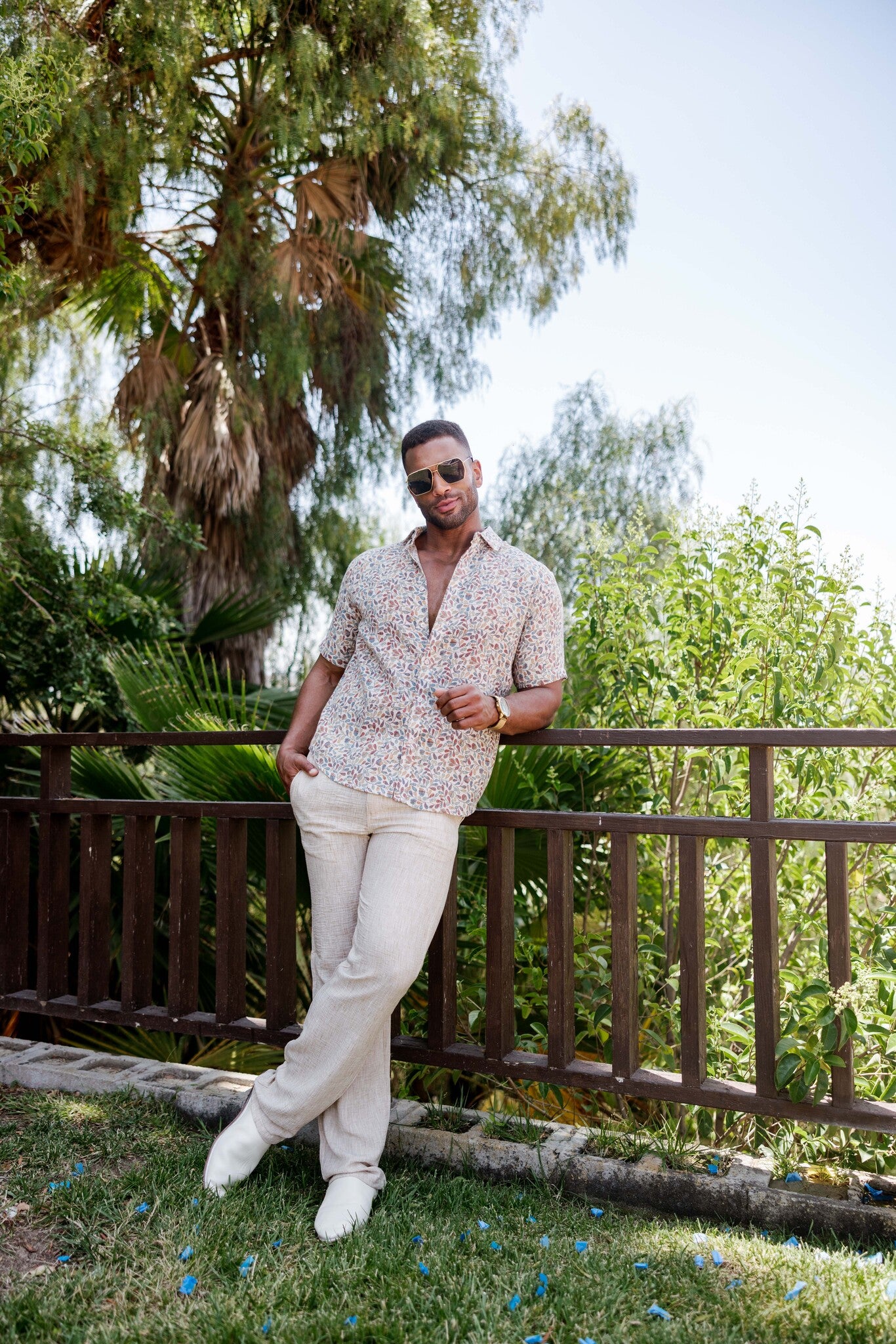 Mojito Men's Resort Style Casual Stylish Print Shirt