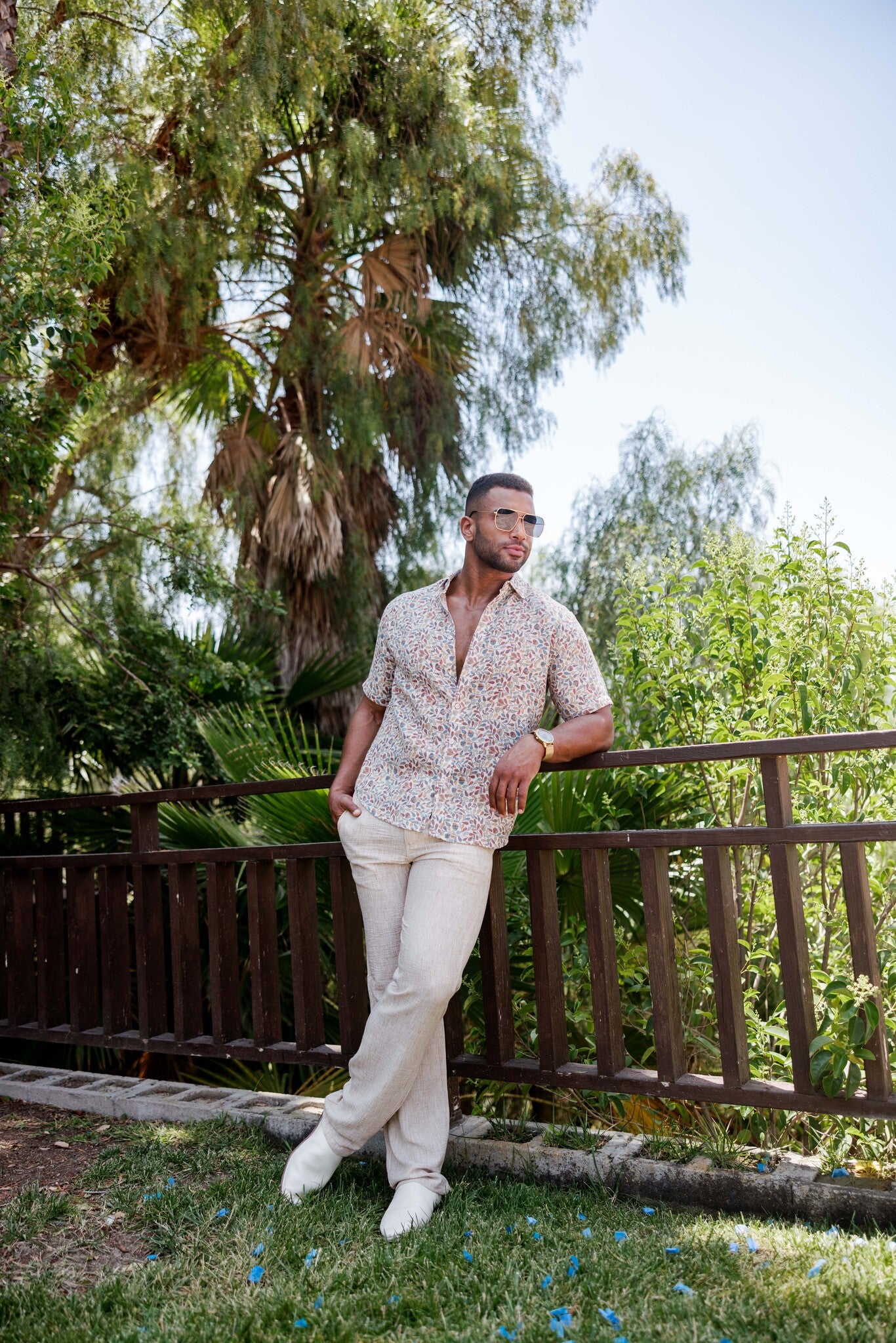 Mojito Men's Resort Style Casual Stylish Print Shirt