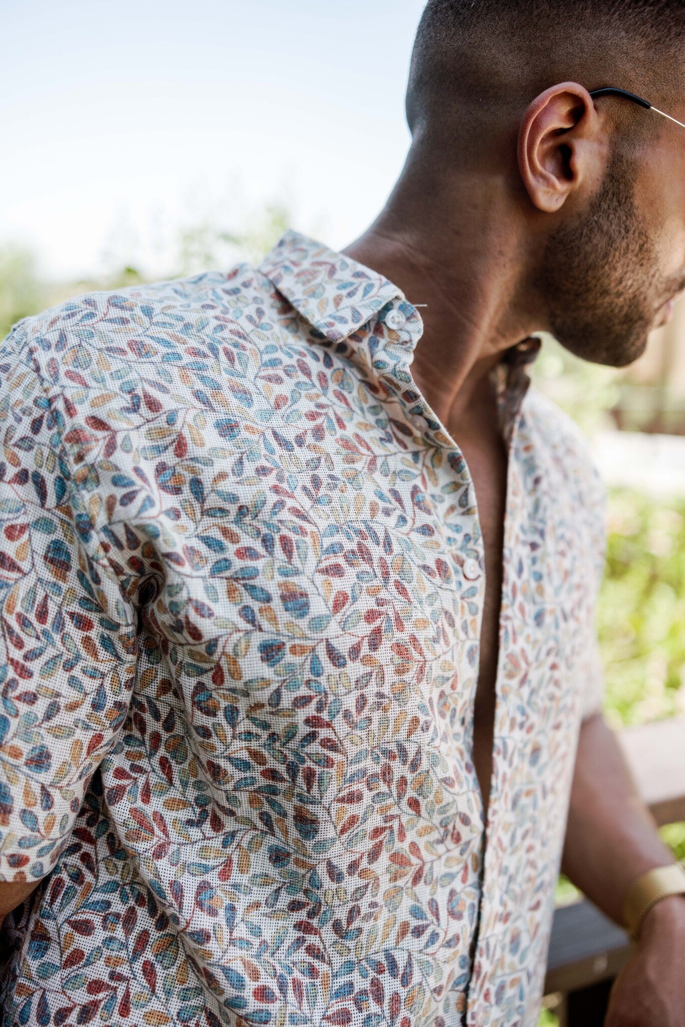 Mojito Men's Resort Style Casual Stylish Print Shirt