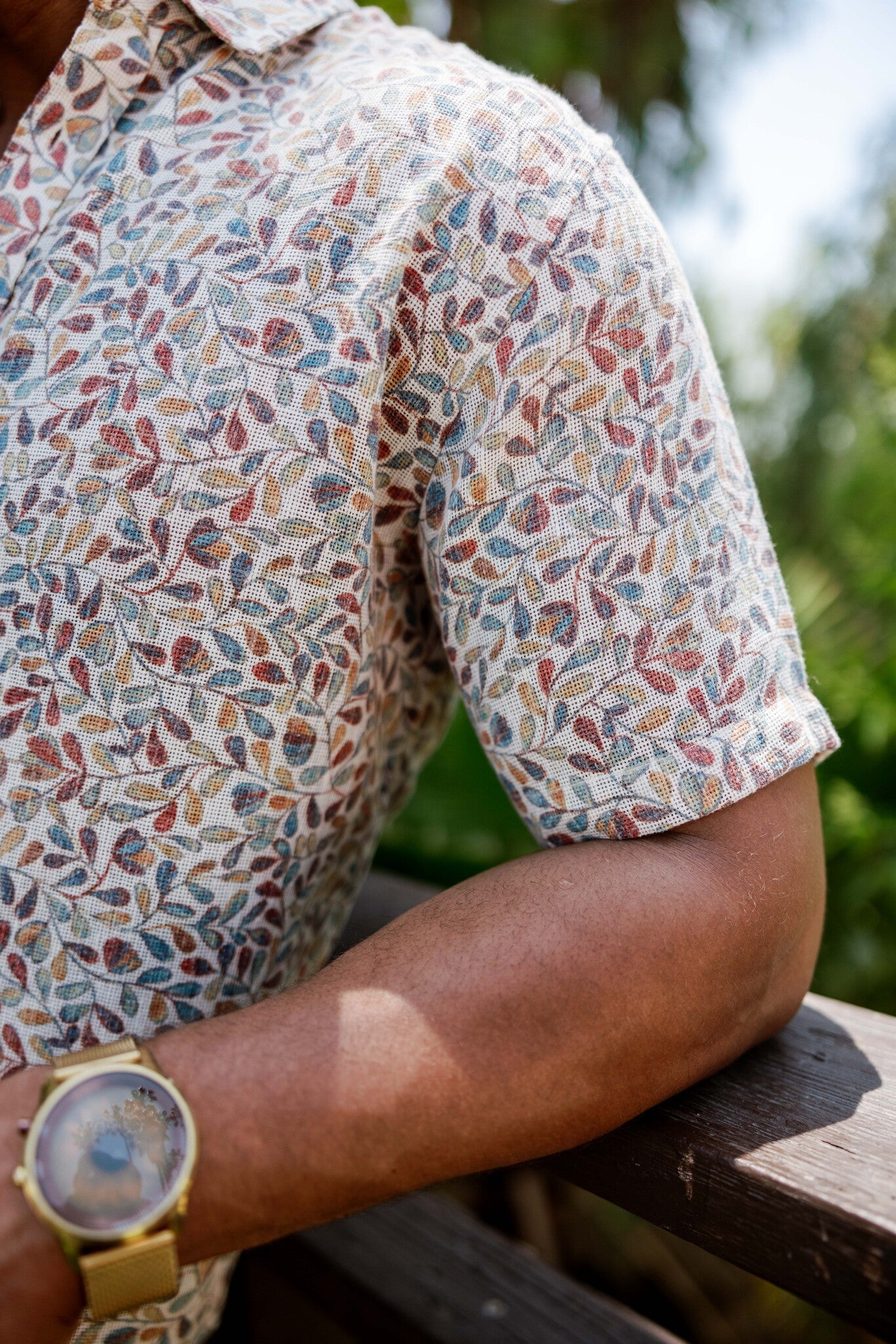 Mojito Men's Resort Style Casual Stylish Print Shirt