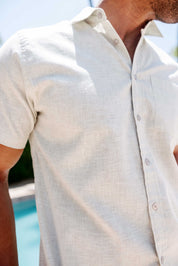 Mojito Men's Resort Style Casual Shirt Yarn Dyed Look Cotton Blend