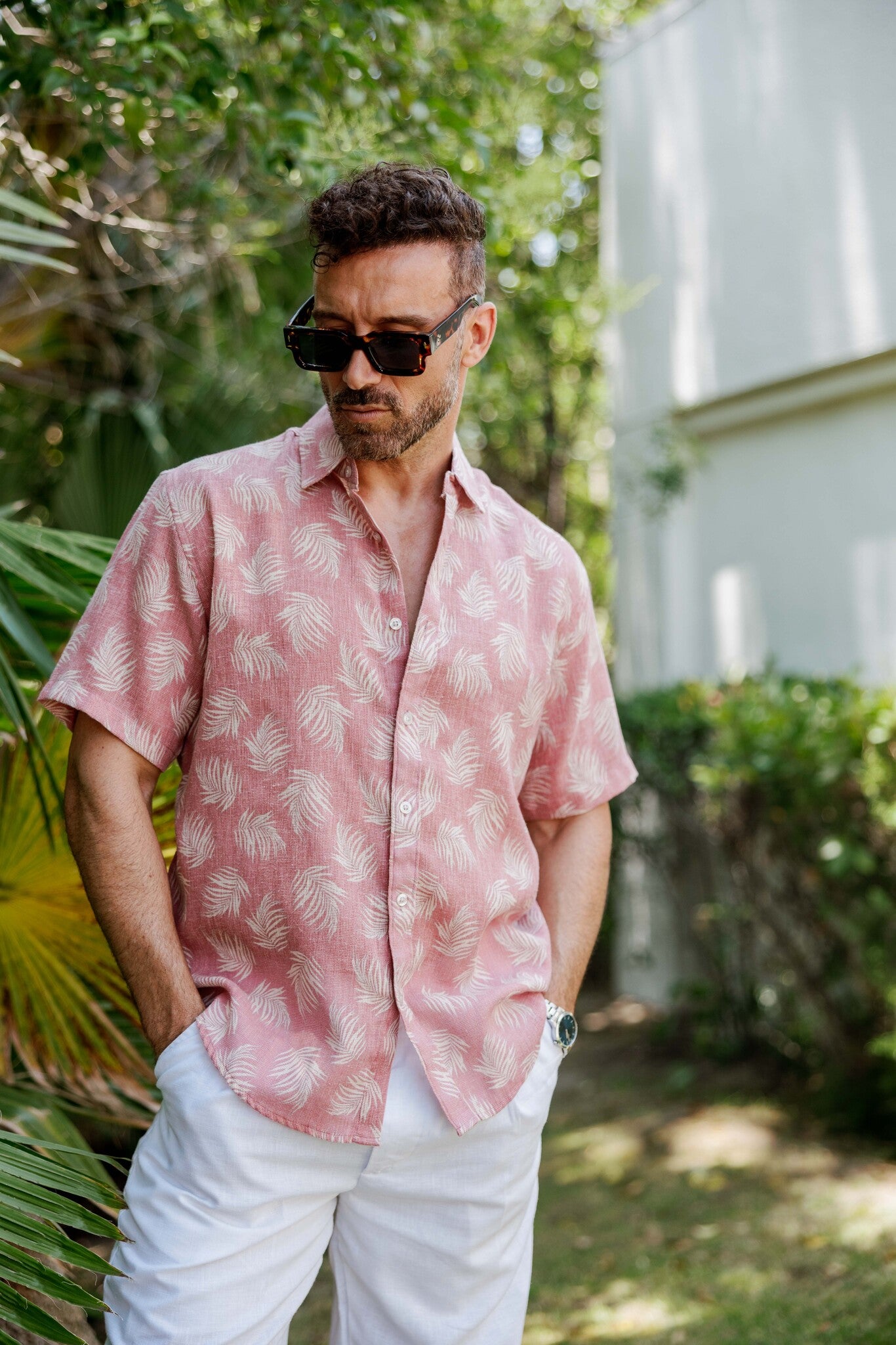Mojito Men's Resort Style Casual Stylish Print Shirt