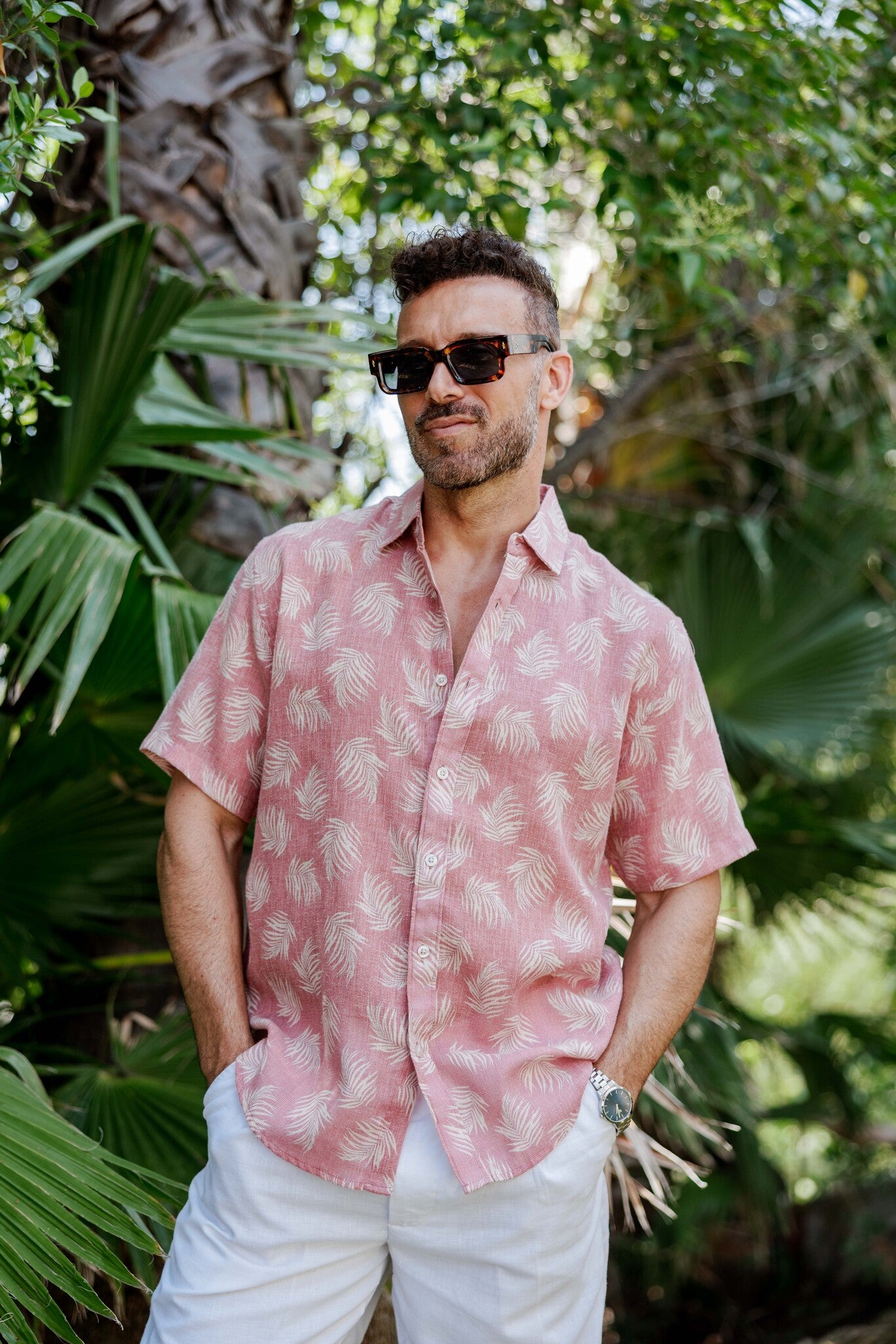 Mojito Men's Resort Style Casual Stylish Print Shirt