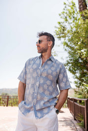 Mojito Men's Resort Style Casual Stylish Print Shirt