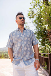 Mojito Men's Resort Style Casual Stylish Print Shirt
