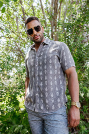 Mojito Men's Resort Style Casual Stylish Print Shirt