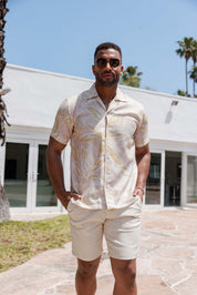 Mojito Men's Resort Style Casual Summer Print Shirt