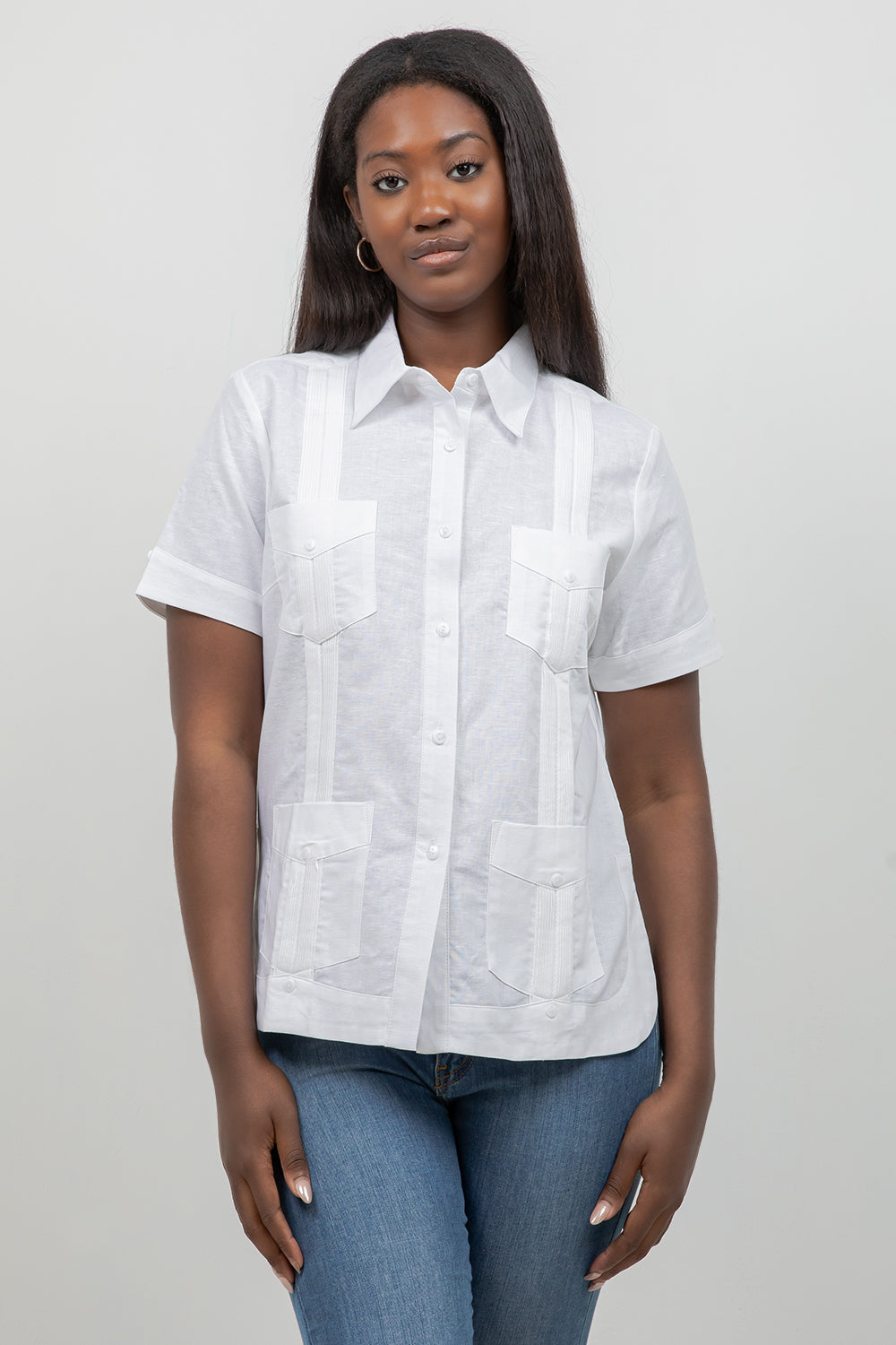 cotton dress shirts for women Brooks Brothers Women's Fitted Non-Iron Stretch Supima Cotton Dress Shirt | White
