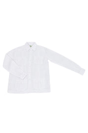 Boys Linen Guayabera Long Sleeve Four Pocket
