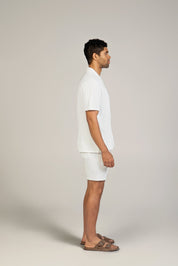Traje de mezcla de poliéster y lino texturizado para hombre Mojito Reserve