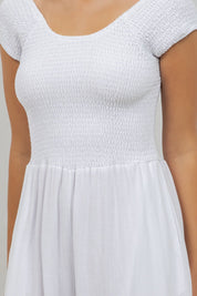 Mono informal de verano para mujer, con estampado de rayas y tirantes finos, de mezcla de lino