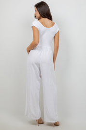 Mono informal de verano para mujer, con estampado de rayas y tirantes finos, de mezcla de lino