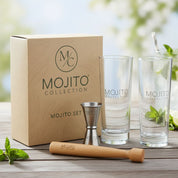 Premium 4-Piece Mojito Cocktail Gift Set
