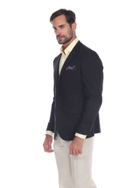 Mojito Reserve Men's Casual Modern Fit Cotton Blend Stretch Blazer - Mojito Collection - Beachwear, Long Sleeve Shirt, Mens Shirt, Mojito Linen Shirt, Resort Wear
