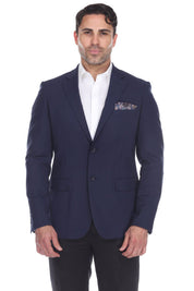 Mojito Reserve Men's Casual Modern Fit Cotton Blend Stretch Blazer - Mojito Collection - Beachwear, Long Sleeve Shirt, Mens Shirt, Mojito Linen Shirt, Resort Wear