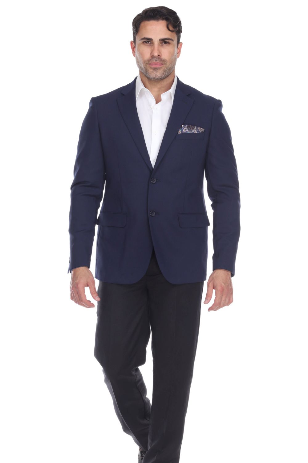 Mojito Reserve Men's Casual Modern Fit Cotton Blend Stretch Blazer - Mojito Collection - Beachwear, Long Sleeve Shirt, Mens Shirt, Mojito Linen Shirt, Resort Wear